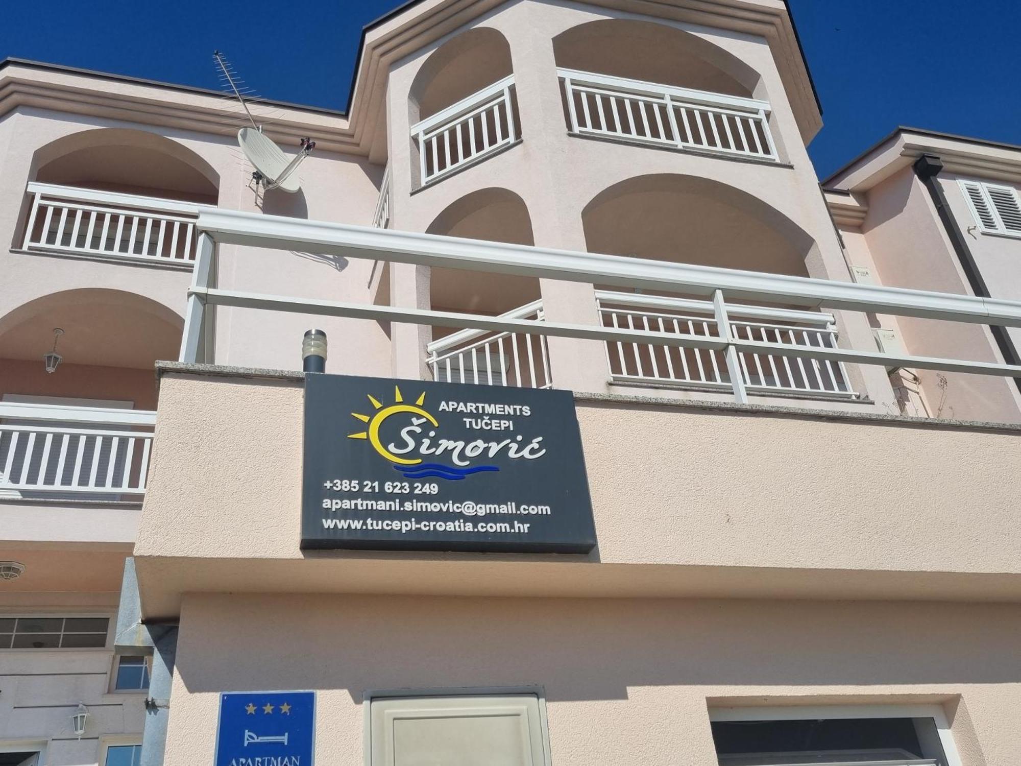 Apartments Simovic Tučepi Exteriér fotografie